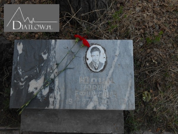 Mogiła Jurija Judina na Cmentarzu Michajłowskim w Jekaterynburgu